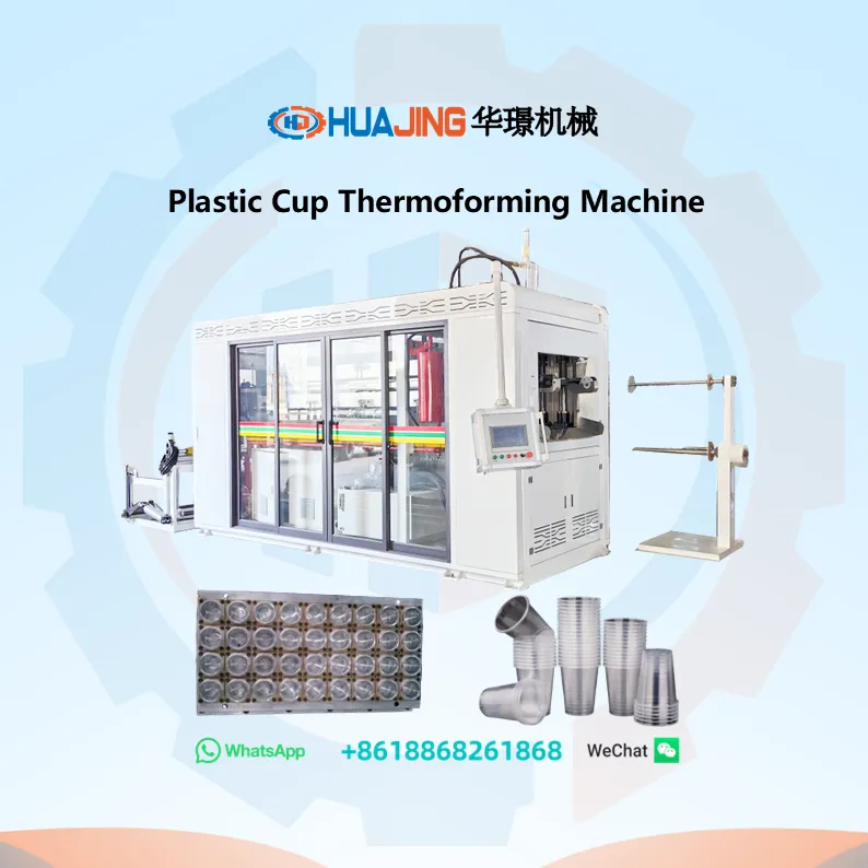 Cup Thermoforming Machine-Water Cup-Diameter70mm-21Cavities