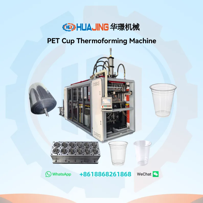 16 Oz PET Cup Thermoforming Machine