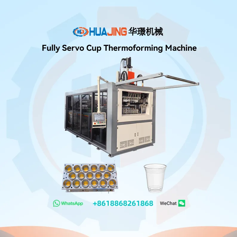 <strong>Fully Servo Cup Thermoforming Machine</strong>