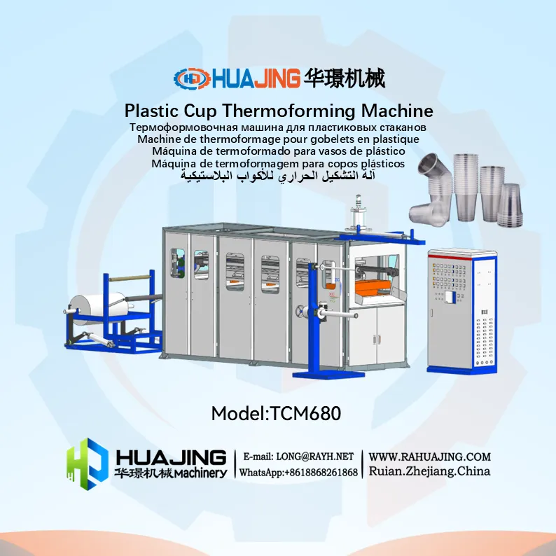 TCM680-Plastic Cup Thermoforming Machine