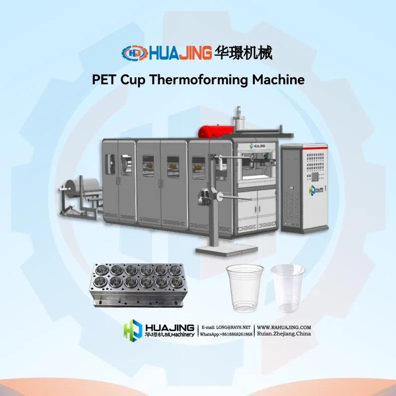 PET Cup Thermoforming Machine-PET Cup Making Machine
